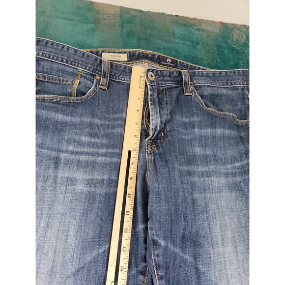 Adriano Goldschmied Jeans Size 36x36 Mens Blue Pants Stretch Protege Straight - Picture 7 of 13